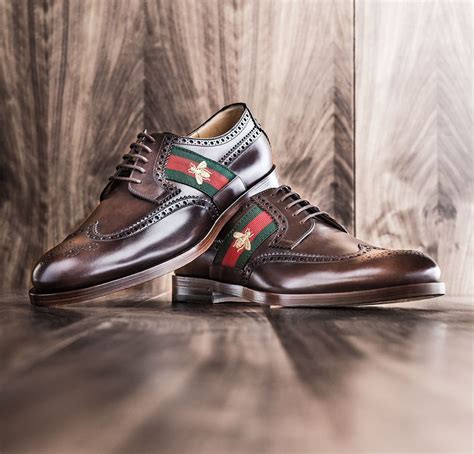 gucci brown leather dress shoes|Gucci dress shoes men's.